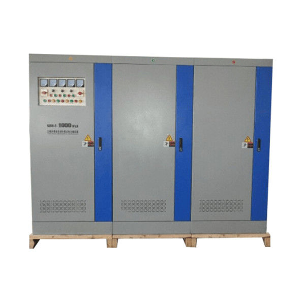 50Hz 1000KVA High Power Voltage Stabilizer Three Phase 380V Energy Saving