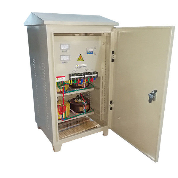 আউটডোর থ্রি ফেজ ভোল্টেজ স্ট্যাবিলাইজার 20KVA 50Hz 380V 400V এনার্জি সেভিং