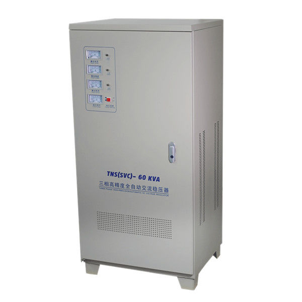 60KVA এসি পাওয়ার স্ট্যাবিলাইজার 50Hz থ্রি ফেজ 380V 400V 440V শিল্প ব্যবহারের জন্য